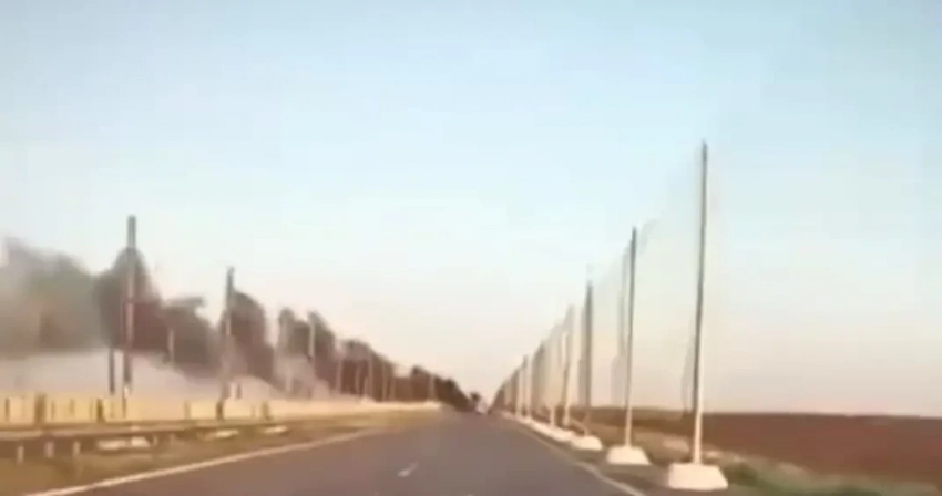 Закупленные оккупационными властями Херсона антидроновые сетки рвутся даже от порывов ветра