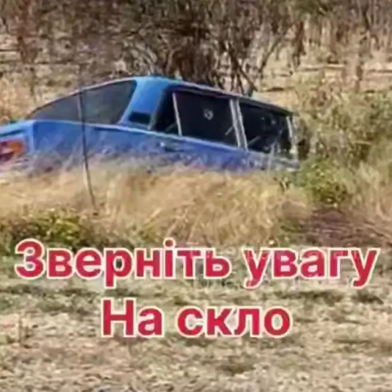 На украинской трассе у границы с Молдавией – много брошенных машин уклонистов