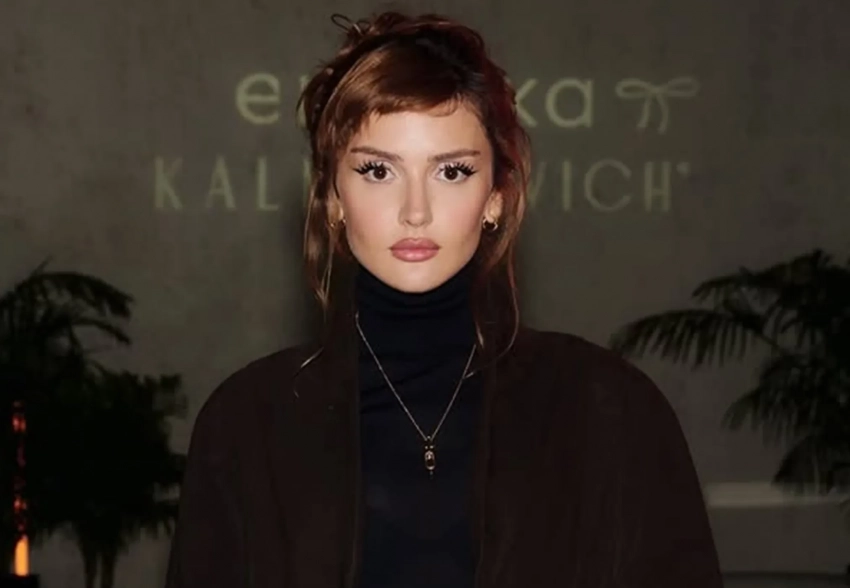 Дина Саева впервые вышла в свет после задержания бойфренда Никиты Ефремова