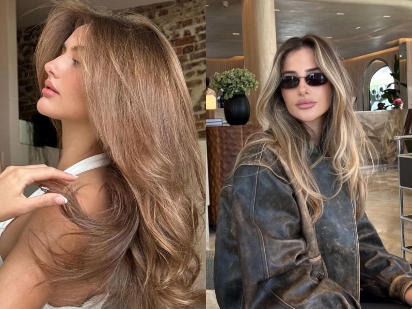 Кашемировый блонд или теплый шатен: главные тренды в окрашивании волос сезона осень 2025