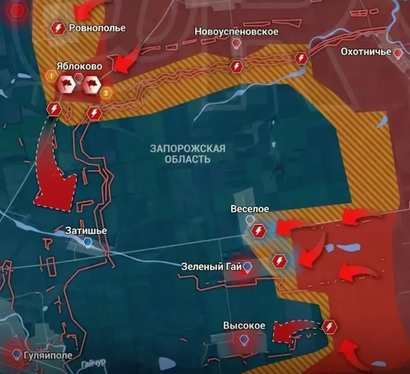 Украинская журналистка: Фронт у Гуляйполя рухнул из-за бездумных штурмов ВСУ