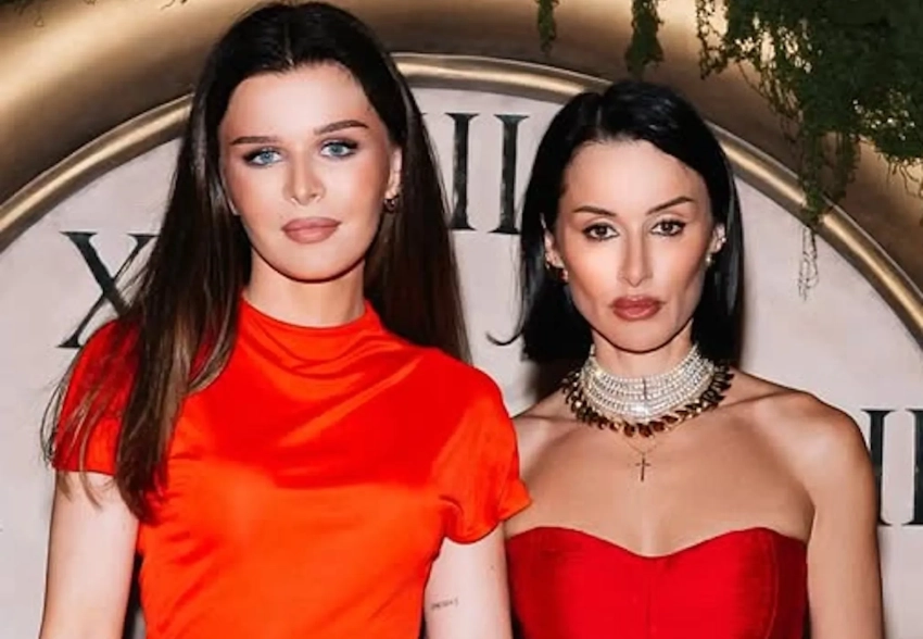 Тина Канделаки и её дочь вышли в свет в парных образах