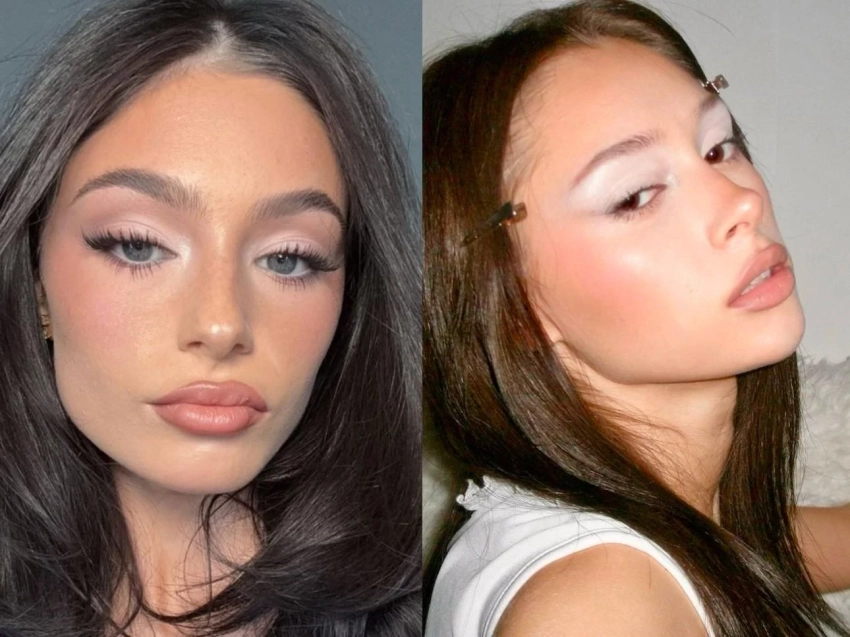 Как создать эффект распахнутого взгляда: лайфхак моделей с белыми тенями