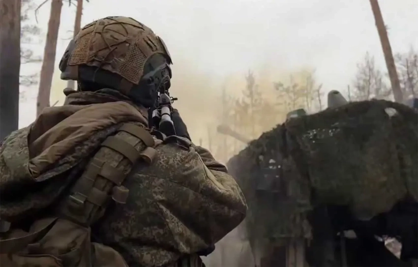 В результате прорыва ВС РФ противник потерял контроль над станцией Святогорск