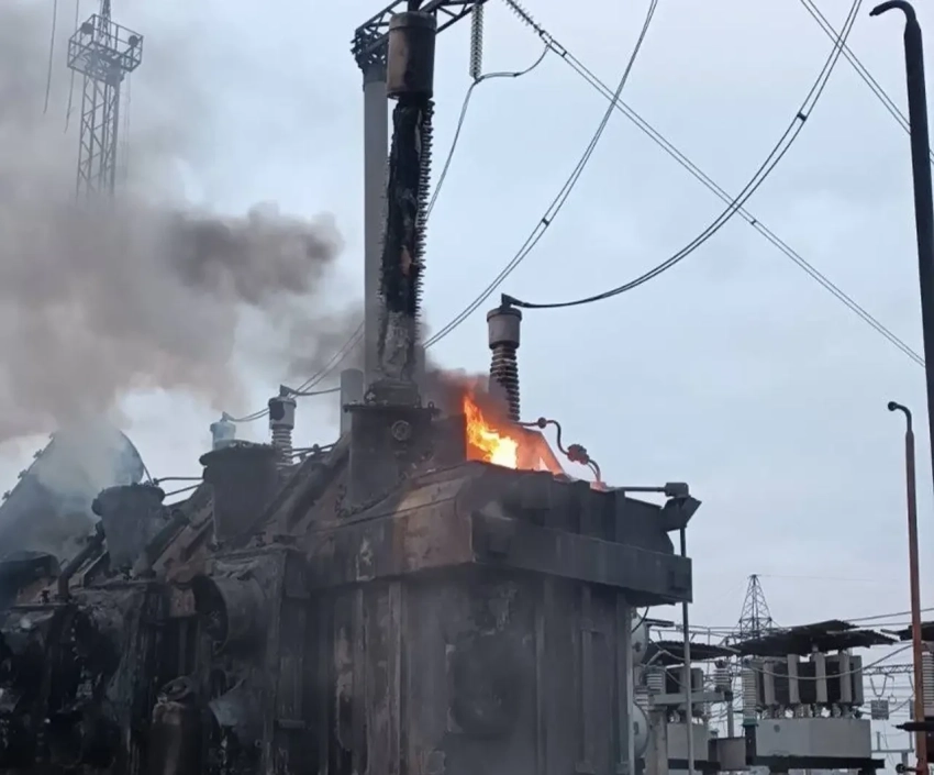 Противник: ремонтировать энергомощности в черте Запорожья уже бессмысленно