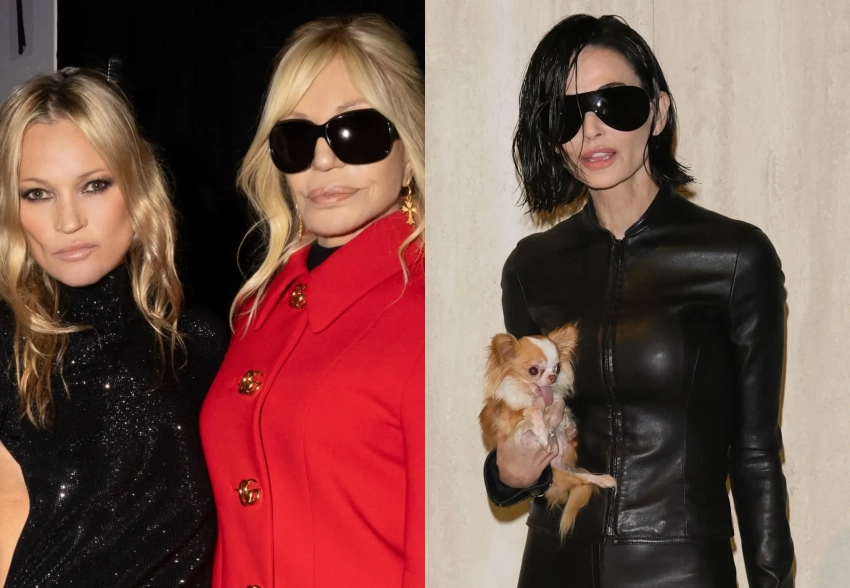 Неделя моды в Милане: Деми Мур в новом образе, Рената Литвинова с дочерью, Арина Соболенко и Кейт Мосс на показе Gucci